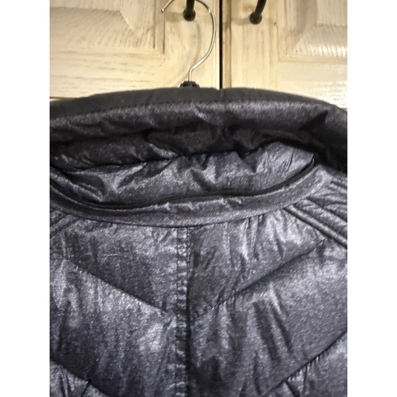GUESS Mica Metallic Puffer Jacket Women's Medium No Hood - Picture 9 of 13